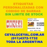 etiquetas adhesivas para direcciones Buenos Aires