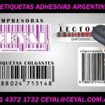 filamento plastico etiquetas Buenos Aires