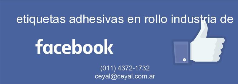 etiquetas adhesivas en rollo industria de perfumes