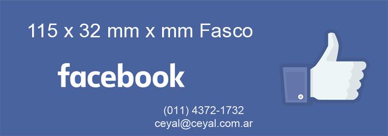 115 x 32 mm x mm Fasco