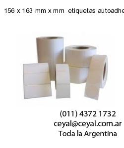 156 x 163 mm x mm  etiquetas autoadhesivas redondas