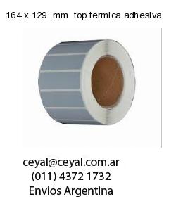 164 x 129  mm  top termica adhesiva