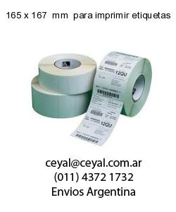 165 x 167  mm  para imprimir etiquetas