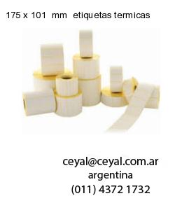 175 x 101  mm  etiquetas termicas