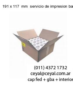191 x 117  mm  servicio de impresion base de datos