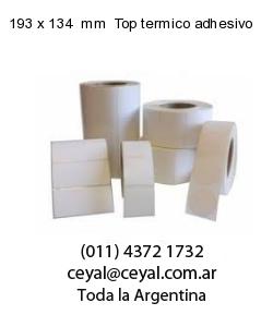 193 x 134  mm  Top termico adhesivo