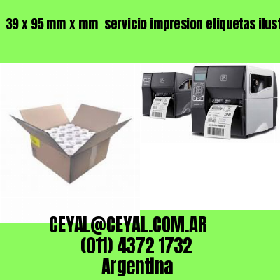 39 x 95 mm x mm  servicio impresion etiquetas ilustracion