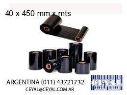 40 x 450 mm x mts