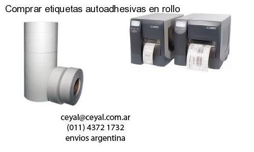 Comprar etiquetas autoadhesivas en rollo