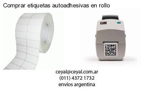 Comprar etiquetas autoadhesivas en rollo