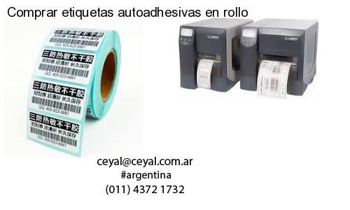 Comprar etiquetas autoadhesivas en rollo