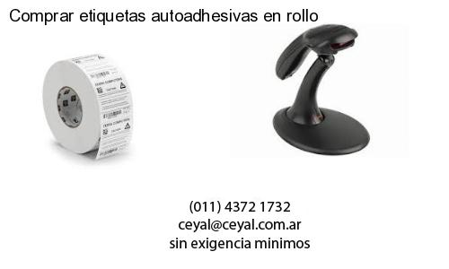 Comprar etiquetas autoadhesivas en rollo
