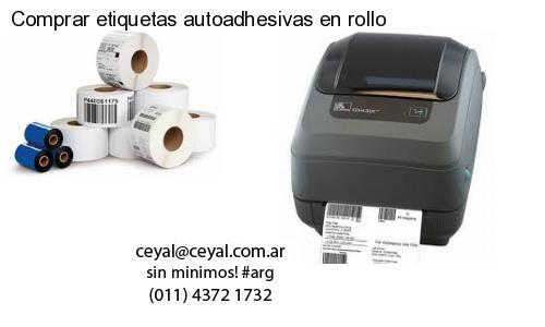 Comprar etiquetas autoadhesivas en rollo