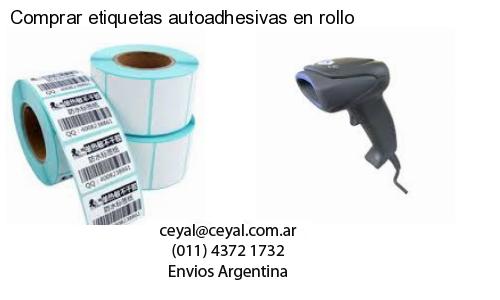 Comprar etiquetas autoadhesivas en rollo