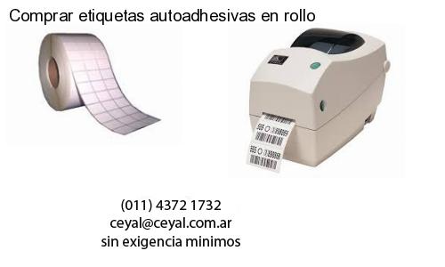 Comprar etiquetas autoadhesivas en rollo