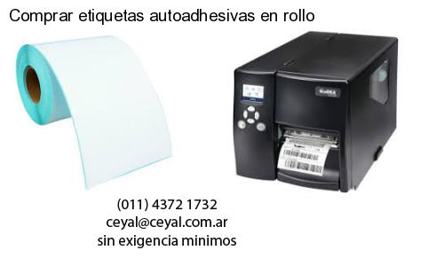 Comprar etiquetas autoadhesivas en rollo