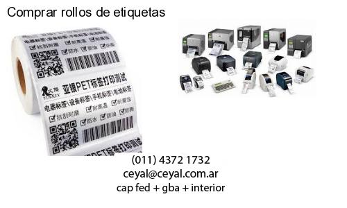 Comprar rollos de etiquetas