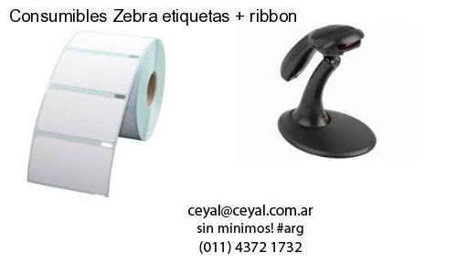 Consumibles Zebra etiquetas   ribbon