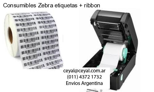 Consumibles Zebra etiquetas   ribbon