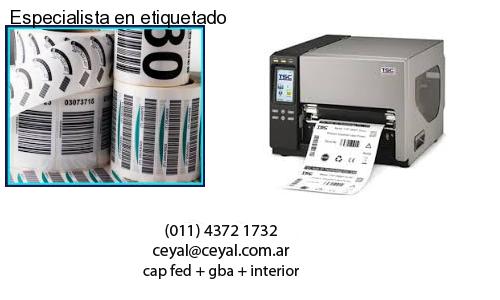 Especialista en etiquetado