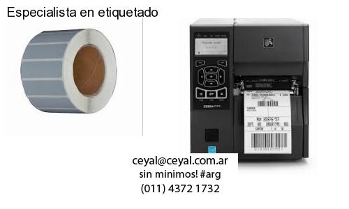 Especialista en etiquetado