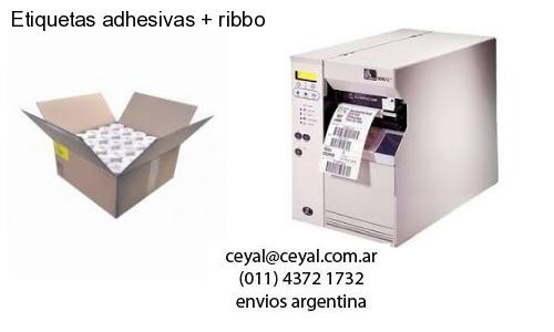 Etiquetas adhesivas   ribbo