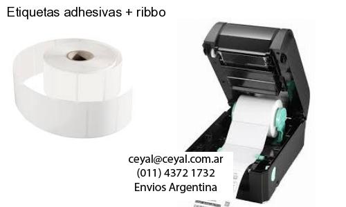 Etiquetas adhesivas   ribbo