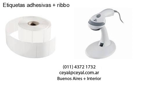 Etiquetas adhesivas   ribbo