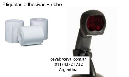 Etiquetas adhesivas   ribbo