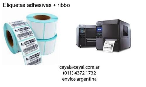 Etiquetas adhesivas   ribbo