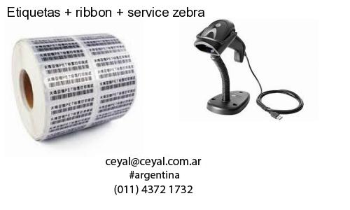Etiquetas   ribbon   service zebra