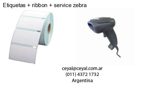Etiquetas   ribbon   service zebra