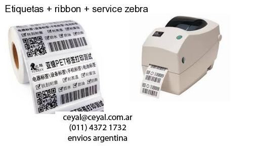 Etiquetas   ribbon   service zebra