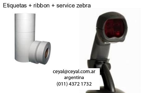 Etiquetas   ribbon   service zebra