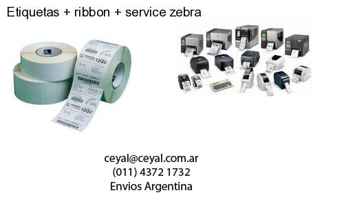 Etiquetas   ribbon   service zebra