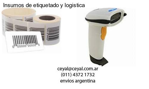 Insumos de etiquetado y logistica