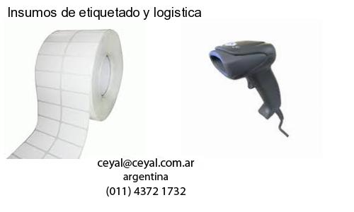 Insumos de etiquetado y logistica