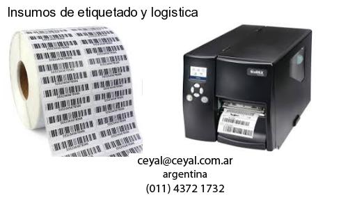 Insumos de etiquetado y logistica