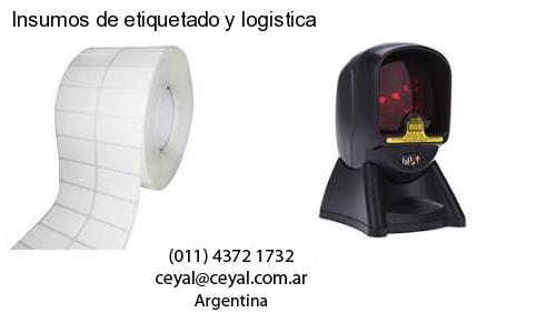 Insumos de etiquetado y logistica