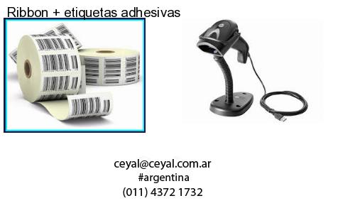 Ribbon   etiquetas adhesivas