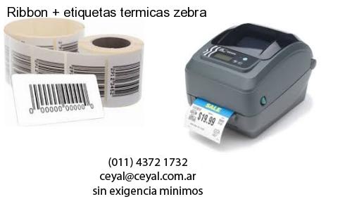 Ribbon   etiquetas termicas zebra