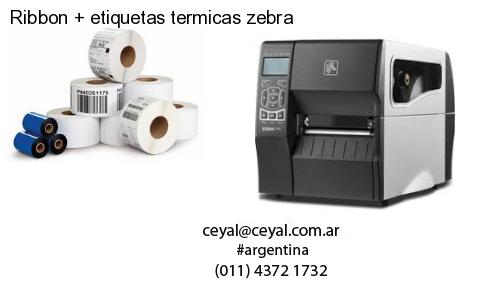 Ribbon   etiquetas termicas zebra
