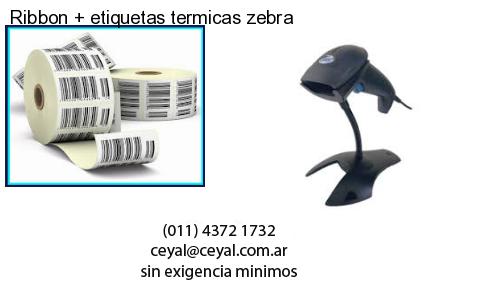 Ribbon   etiquetas termicas zebra