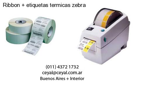 Ribbon   etiquetas termicas zebra