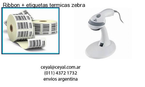 Ribbon   etiquetas termicas zebra