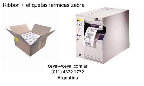 Ribbon   etiquetas termicas zebra