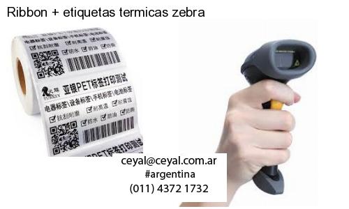 Ribbon   etiquetas termicas zebra