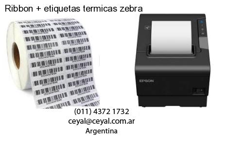 Ribbon   etiquetas termicas zebra