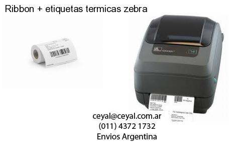 Ribbon   etiquetas termicas zebra
