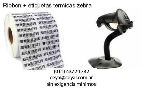 Ribbon   etiquetas termicas zebra
